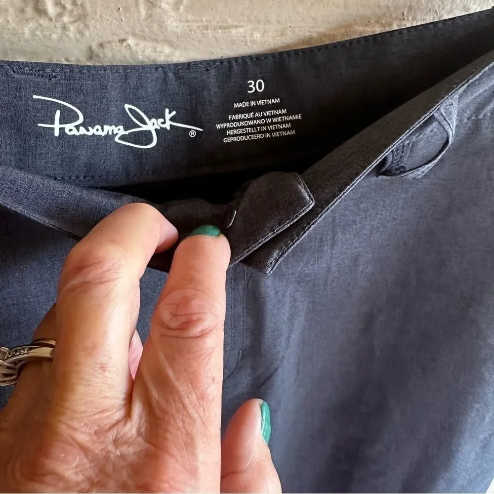 Panama Jack Quick Drying Outdoor Stretch Gray Cargo  Size 30
